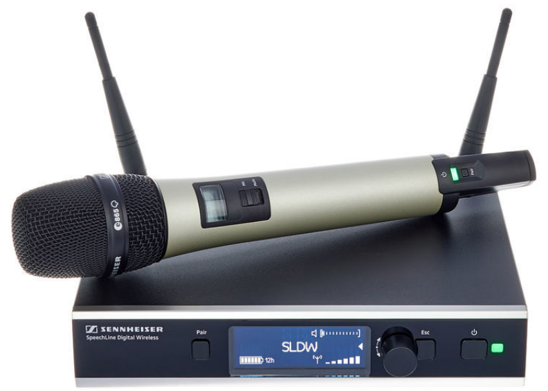 Sennheiser SL Handheld Set DW-3 EU R Set Micrófono Mano Digital 1.9GHz DW-3 EU R
