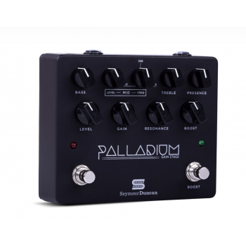 Seymour duncan palladium black gain stage pedal de distorsión
