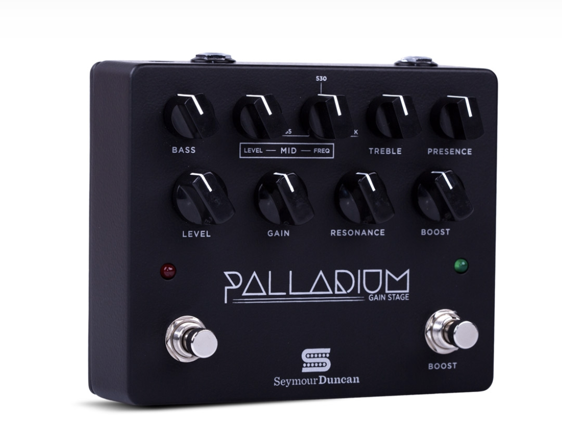 Seymour Duncan PALLADIUM BLACK Gain Stage Pedal de Distorsión PALLADIUM BLACK Gain St
