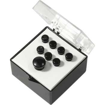Martin accesorios set pivotes puente - ébano para guitarra acústica