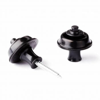 Dunlop straplok original retenedor de correa negro