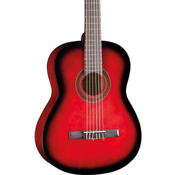 Eko CS-10 Red Burst Guitarra Clasica CS-10 RED BURST
