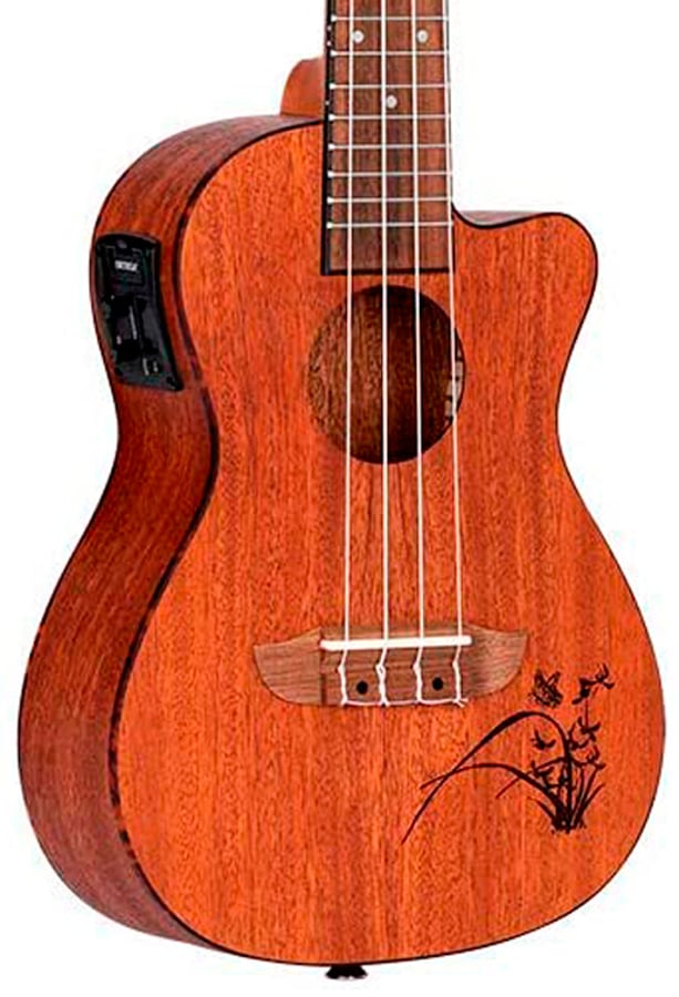 Ortega RU5MM-CE. Ukelele Eléctrico de Concierto RU5MM-CE
