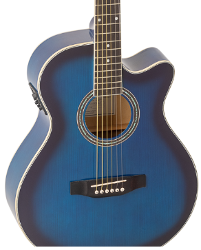 Admira ADMAINDCEBLS Guitarra Acústica Indiana Azul Satinada ADMAINDCEBLS