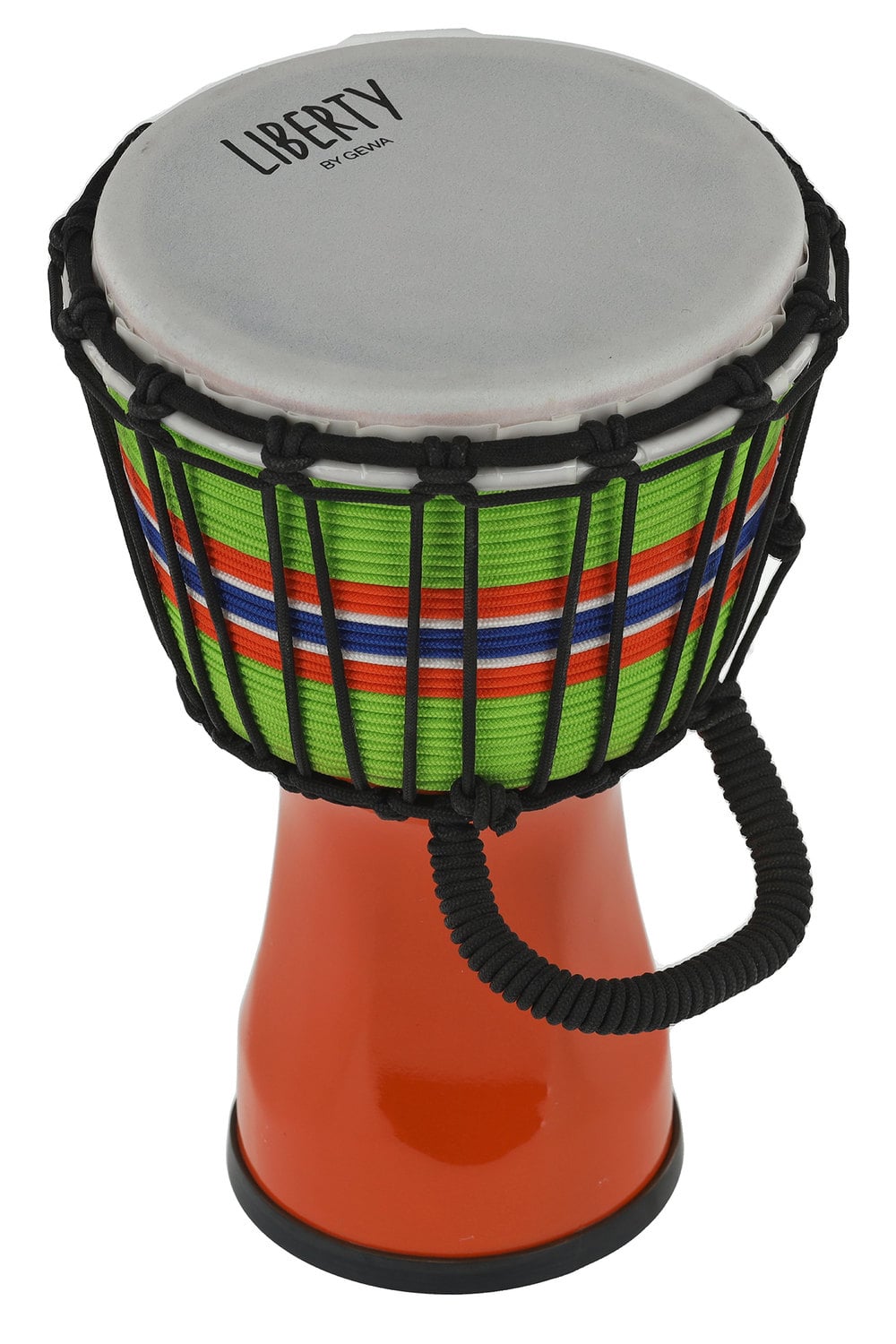 GEWA Liberty Series Rope Tuned 7" Orange Djembé Liberty Series Rope Tuned 7" Orange