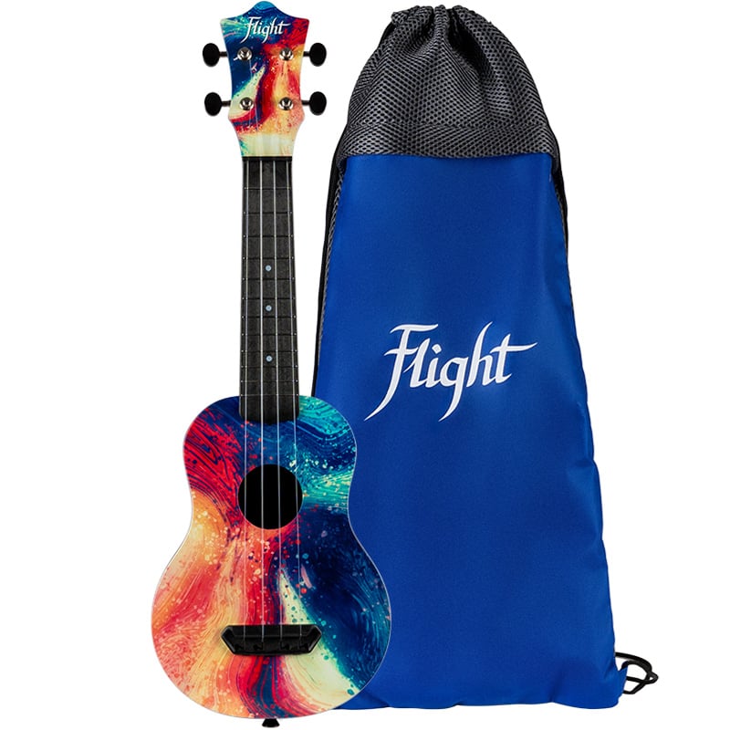 Flight Ukelele Soprano UTS-40 Ultra Travel Series Swirl Soprano UTS-40 Ultra Travel Series Swirl
