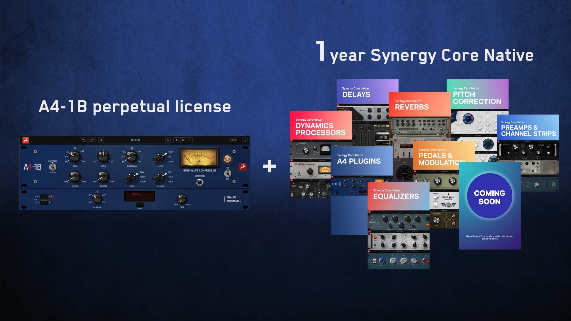 Antelope Audio A4-1B Perpetual Plugin License + 4 years SC Native Perpetual Plugin License + 4 years SC Native