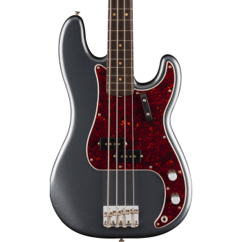 Fender vintera ii road worn 60s precision bass rw charcoal frost metallic bajo eléctrico