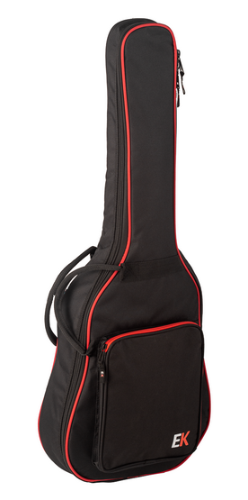 EK Audio Funda Para Guitarra Clásica Cadete 3/4 De 10Mm Roja FGCC10RD