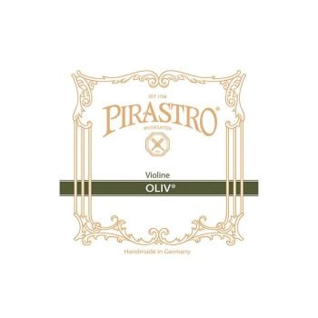 Pirastro cuerda de violín oliv 4ª sol 15 1/4 tripa-plata dorada light en tubo