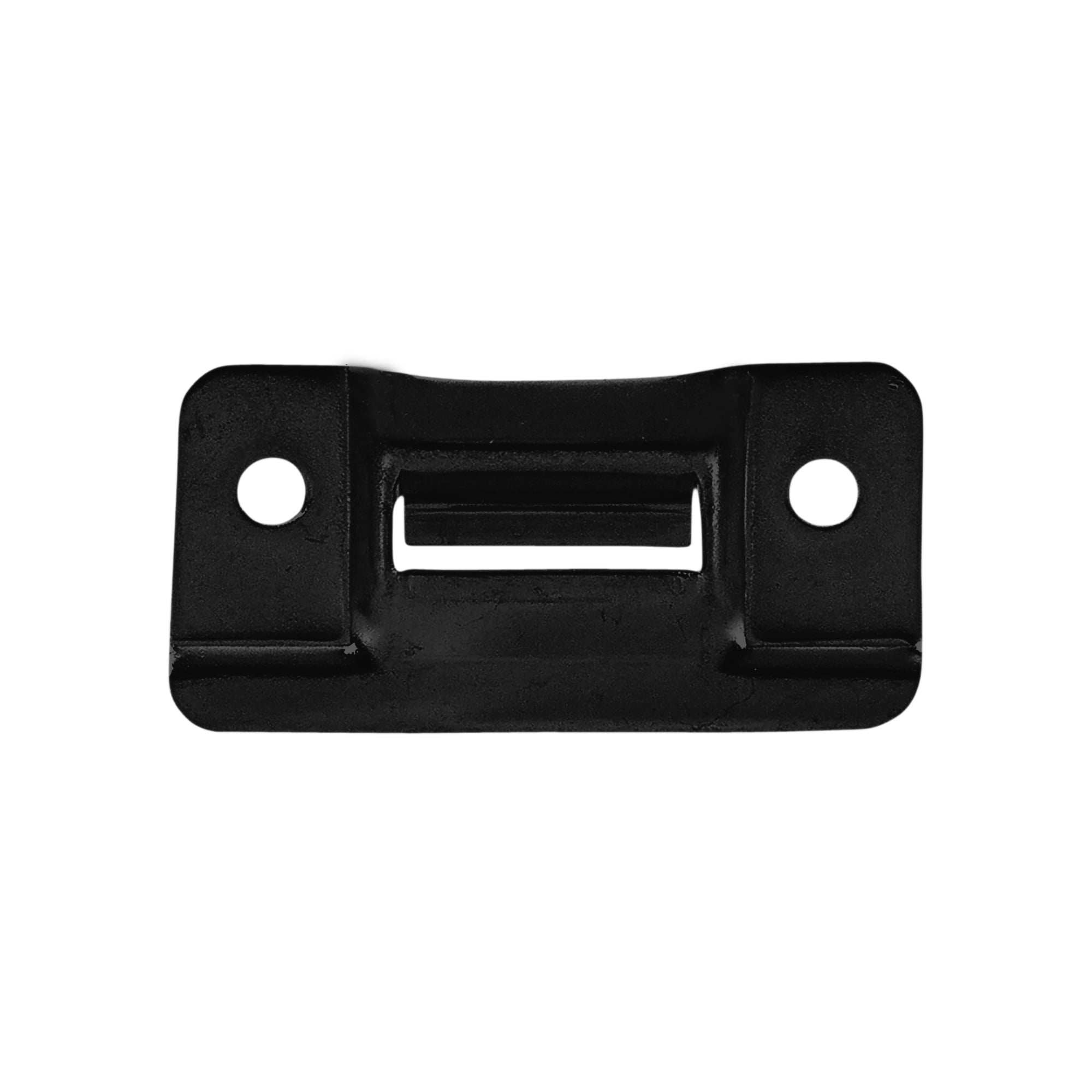 Adam Hall Placa de sujeción para 17343 BLK, acero galvanizado negro 1632 KEEP BLK