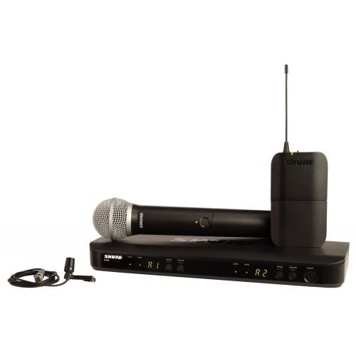 SHURE BLX1288CVL Microfono inalambrico dual de Mano y Solapa BLX1288CVL