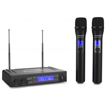 Audibax missouri 2000 microfono inalambrico mano vhf rango a
