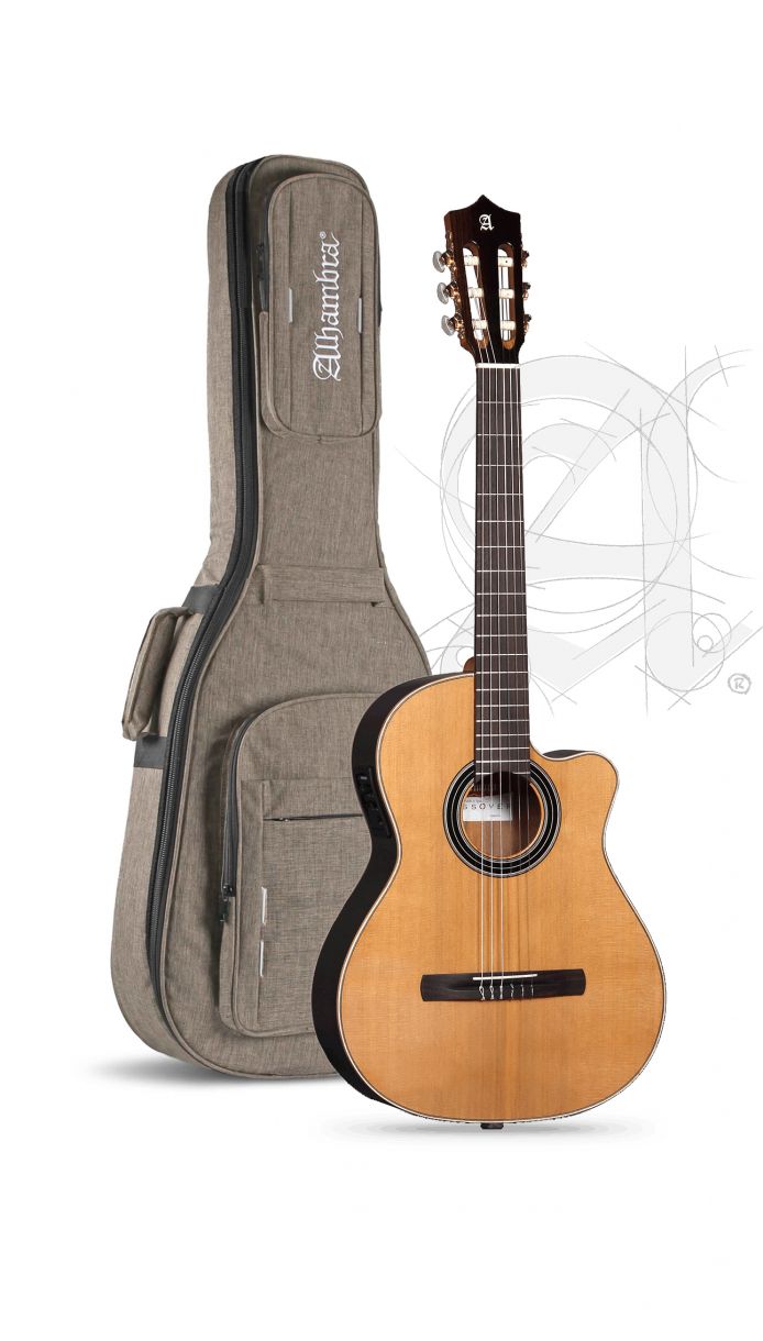 Alhambra CS-LR-CW-E1 Guitarra Clásica + Funda CS-LR-CW-E1