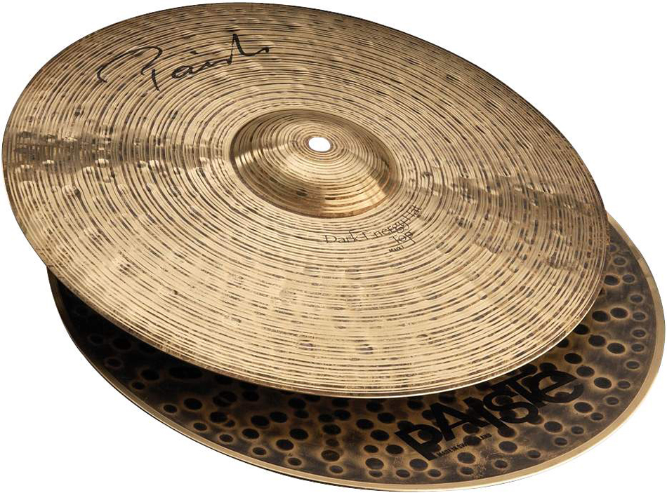 Paiste 14" Signature Dark Energy Hi-Hat MKI Bottom 14 SG Dark Energy HH Bot MKI