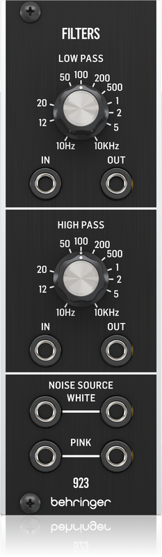 Behringer 923 Filtro Dual Analogico Generador de Ruido 923