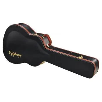 Epiphone acoustic aj/dreadnought hard case black estuche para guitarra ácustica
