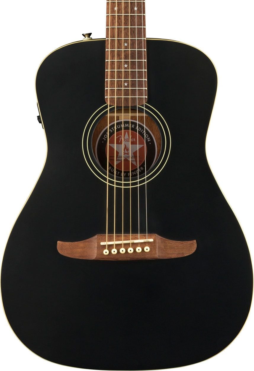 Fender Joe Strummer Campfire WN Matte Black Strummer Campfire WN Mt-Blk