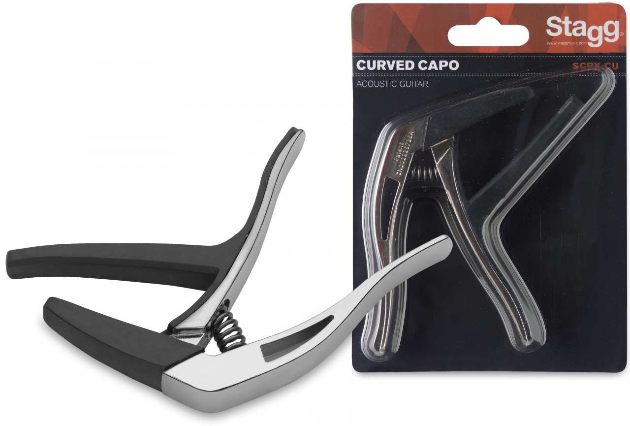 Stagg SCPX-CU CR Cejilla Curva Guitarra SCPX-CU CR