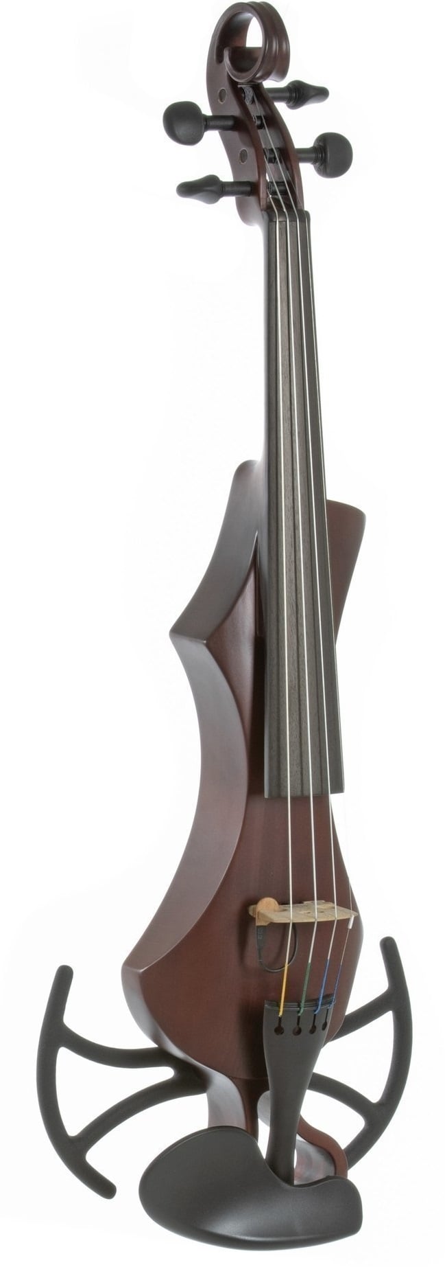 GEWA Novita 3.0 Marrón-Rojo Violín Eléctrico 4 Cuerdas con Adaptador Novita 3.0 Marrón-Rojo 4 Cuerdas con Adaptador