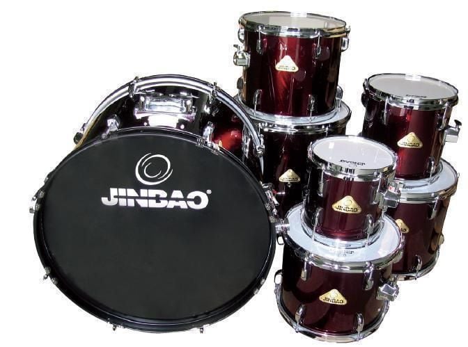 Jinbao SP50914RDJ Tom-Tom De 14" X 12" Rojo SP50914RDJ