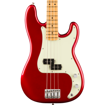Fender 75th anniversary player ii p bass mn candy apple red