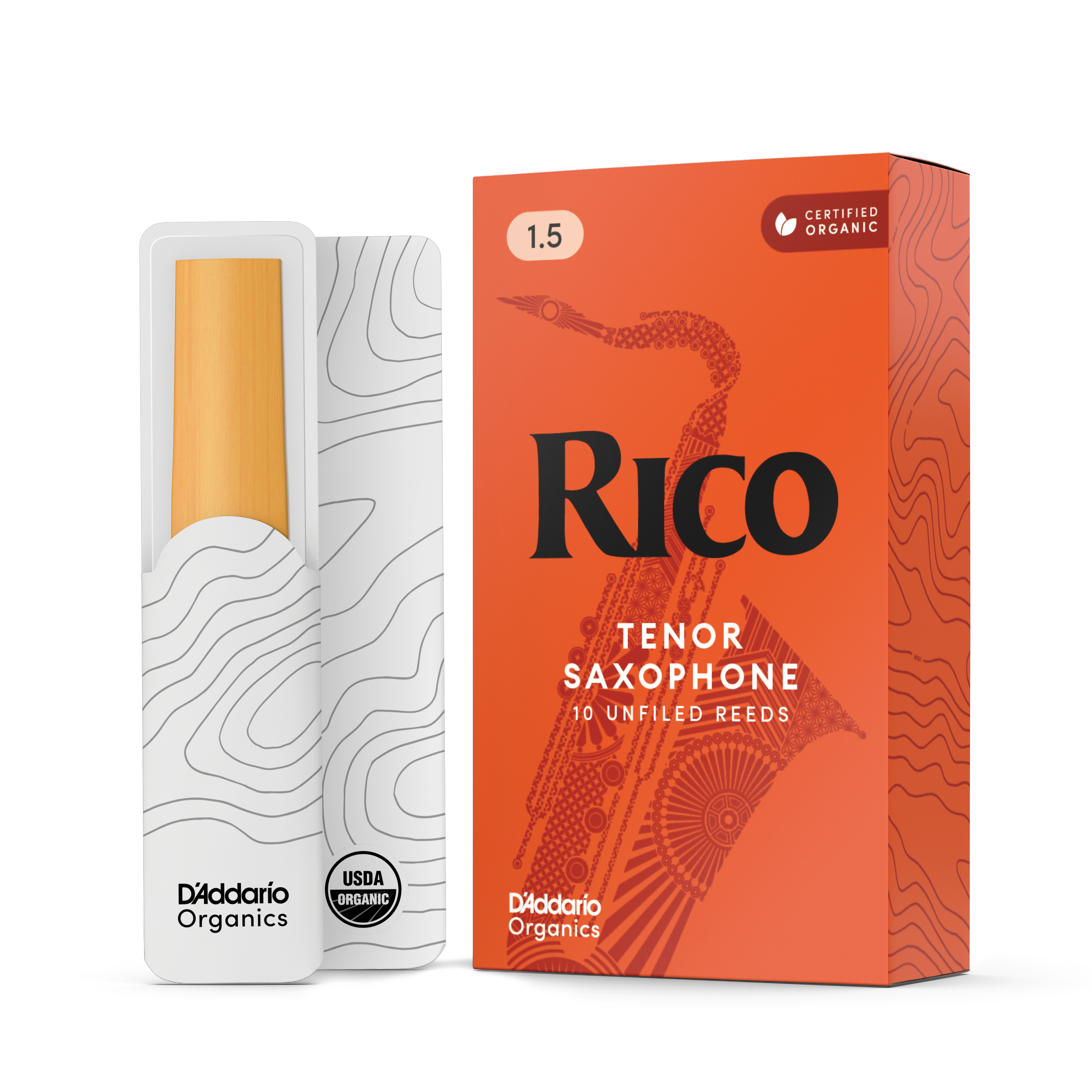 D´addario Rico, Tenor Sax, #1.5, 10 Bx RKA1015