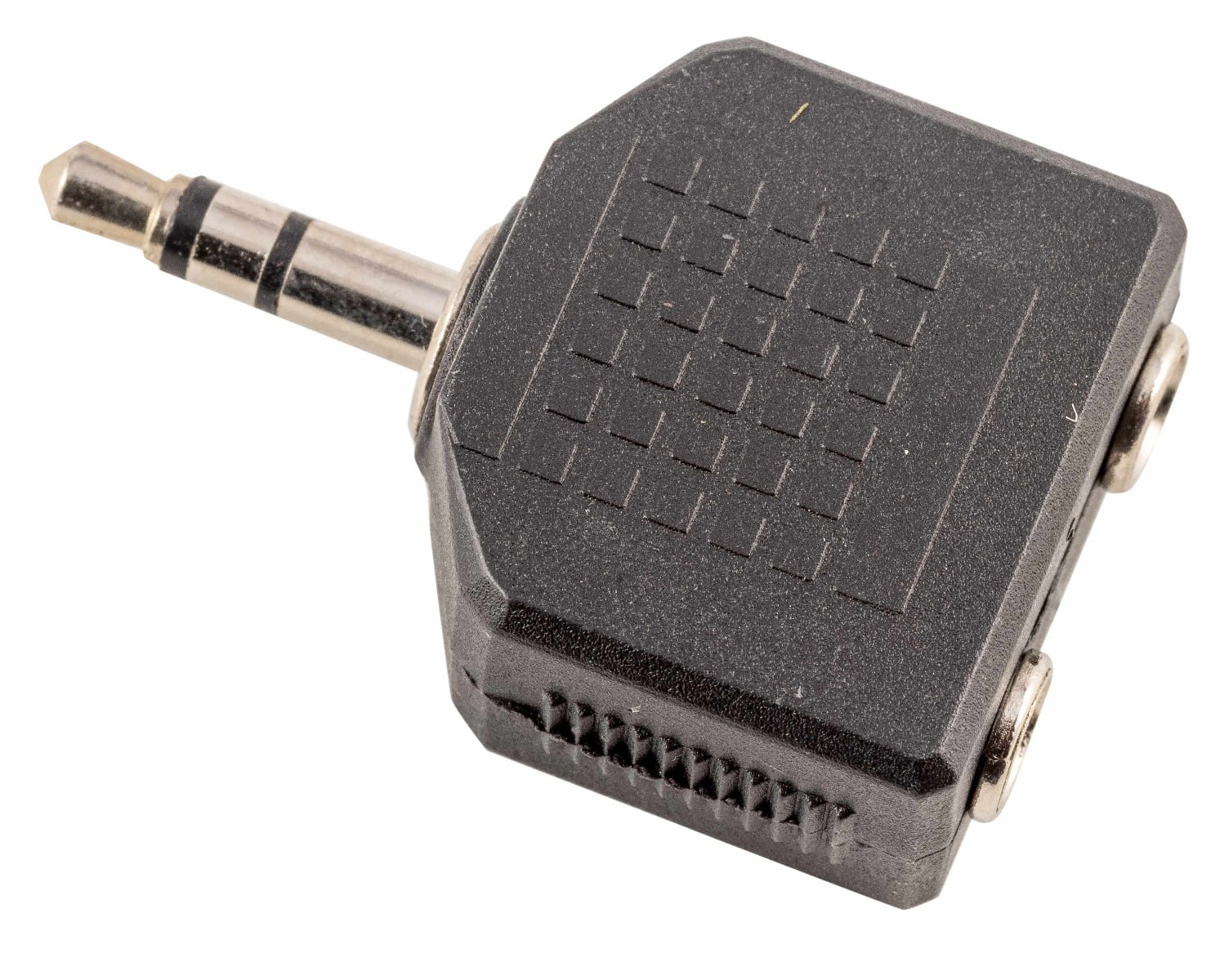 EK Audio Adaptador Dual Minijack Stereo 3,5 Mm Hembra X 2 - Minijack Stereo 3, A107
