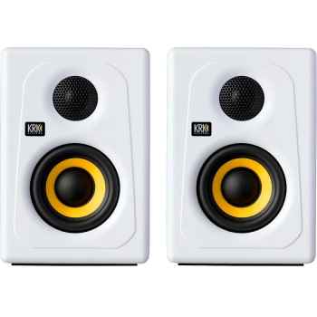 Krk kreate 3 blanco (pareja) monitor estudio amplificado