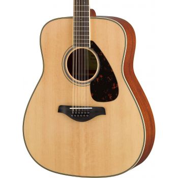 Yamaha fg820-12 nt ll guitarra acustica 12 cuerdas