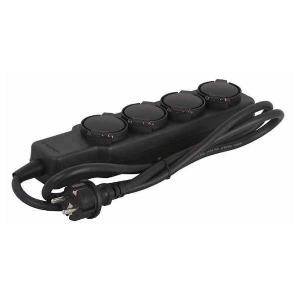 Showtec Multisocket Schuko 4-way Regleta 90460 Multisocket Schuko 4-way 90460
