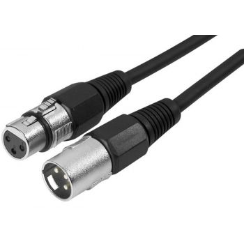 Ibiza sound cm10xxf cable xlr hembra - xlr macho 10 metros