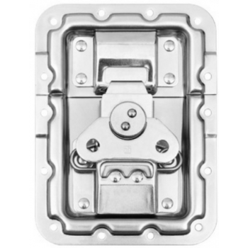 Adam hall hardware 172571 - cierre de mariposa grande con paso perfil profundidad 7 mm con protecciĂłn remachada