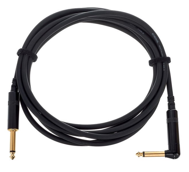 Cordial CCI 3 PR Cable Jack Macho y Jack Macho Acodado 3 Metros CCI 3 PR