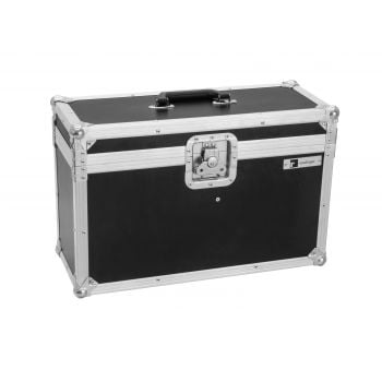 Roadinger 2x led pfe-50 3000k profile spot flightcase