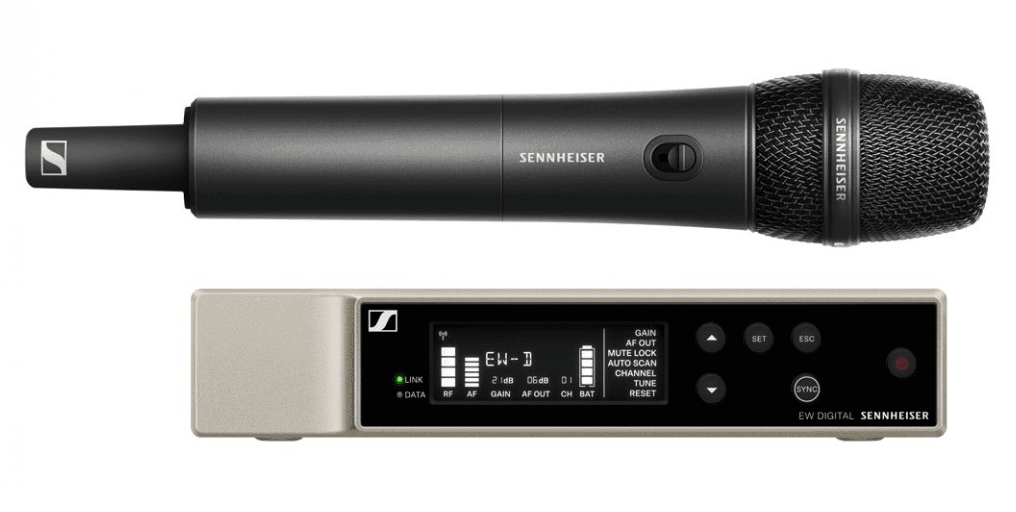 Sennheiser EW-D 835-S R1-6 Micrófono Inalámbrico Digital de Mano EW-D 835-S R1-6