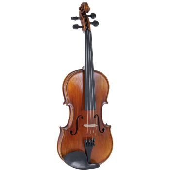 Gewa maestro 2-vl4 4/4 violín estuche bio recto arco baron
