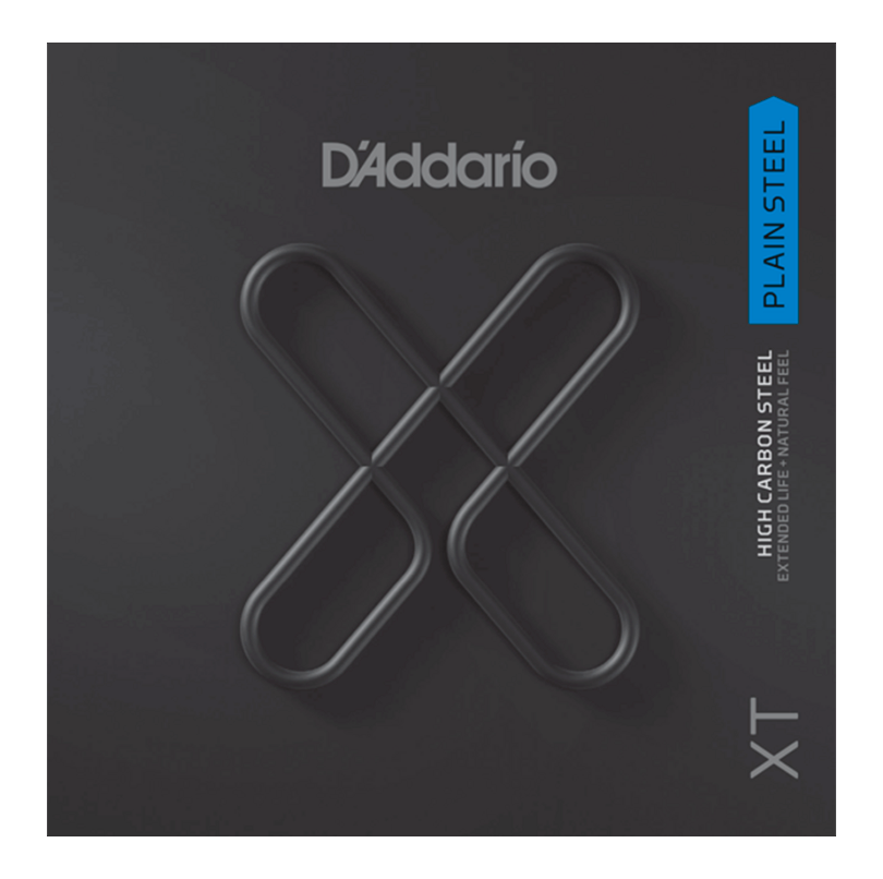 D Addario Single XT Plain Steel 017 Cuerdas para Guitarras Acústicas y Eléctricas Single XT Plain Steel 017