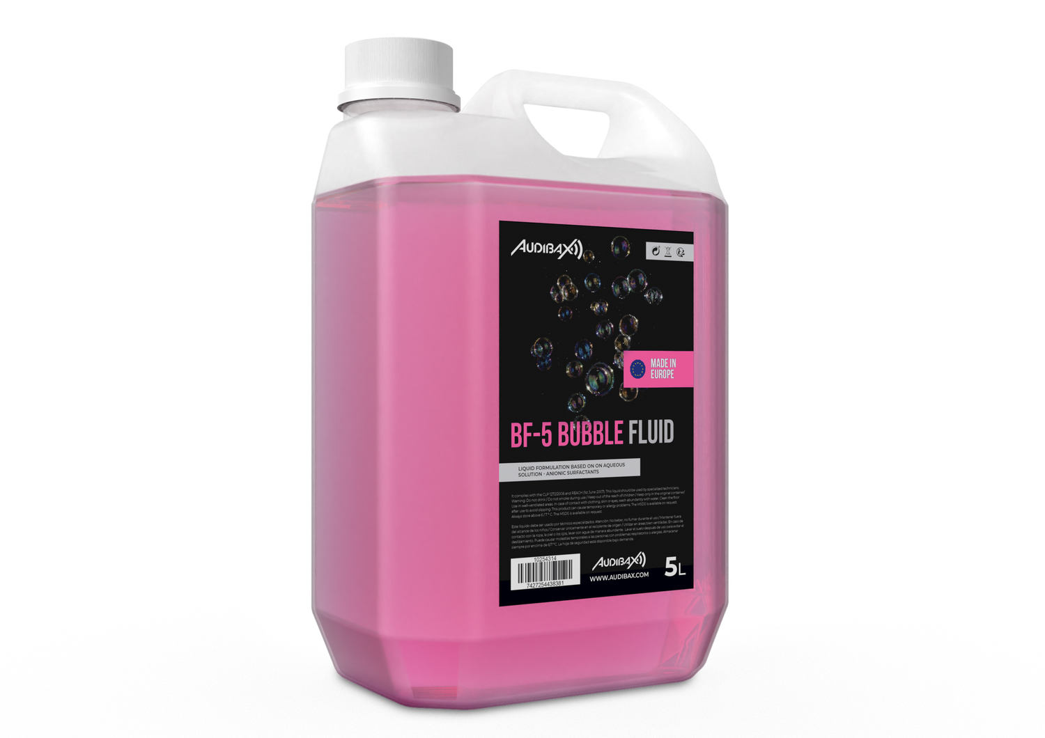 Audibax BF-5 Bubble Fluid Liquido Burbujas 5L BF-5