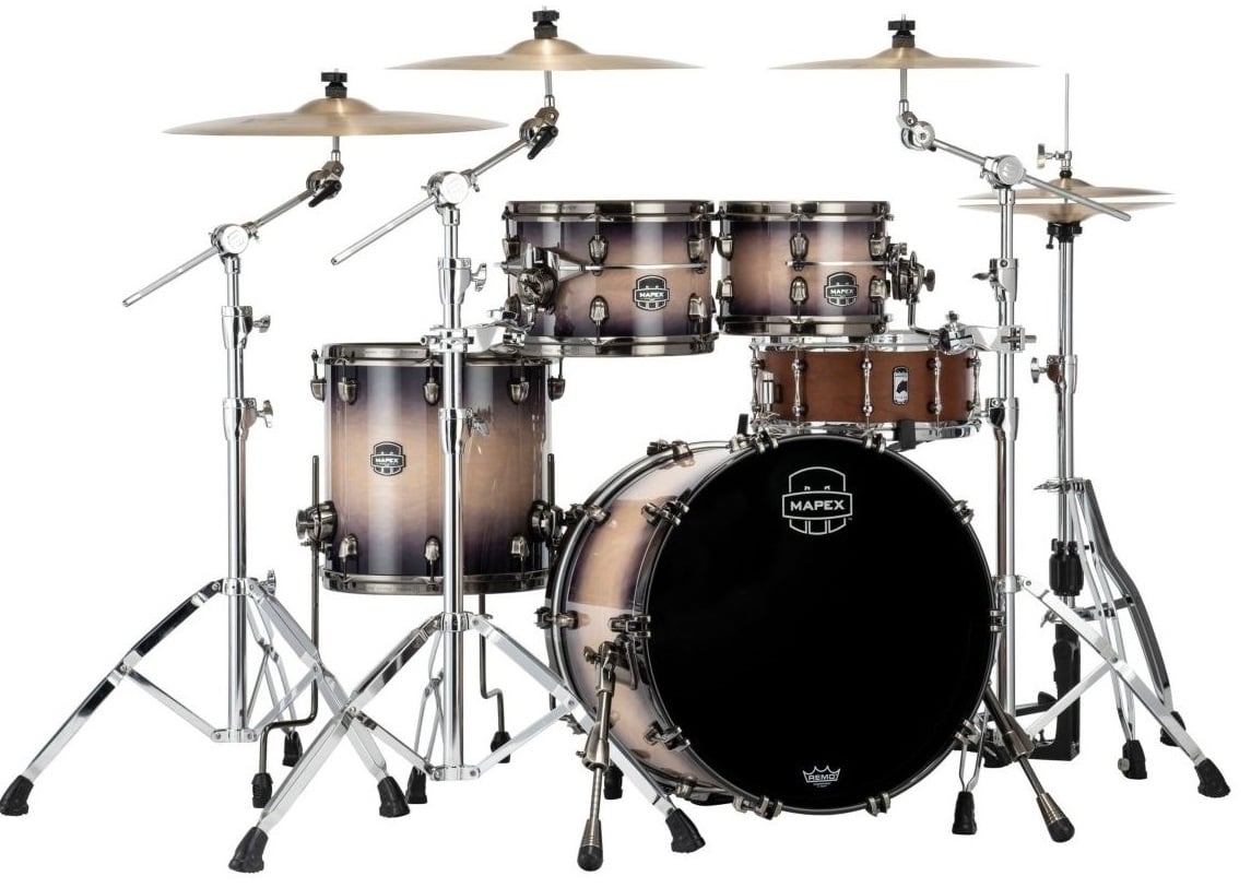 Mapex SE504XMBPZ Saturn Evolution Violet Sunburst Set Batería SE504XMBPZ