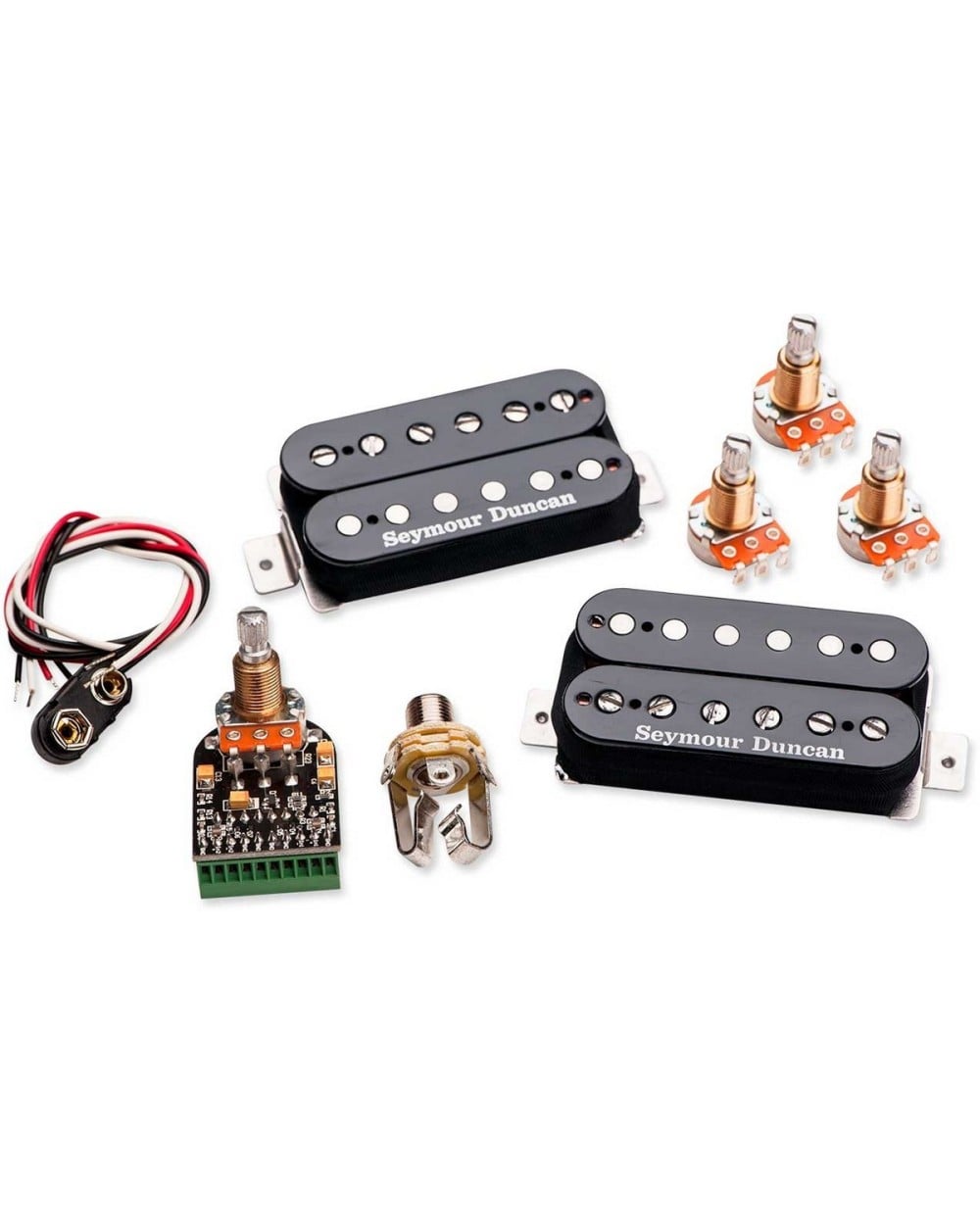 Seymour Duncan Set AHB-10S Blackouts Modular Blk Pastilla para Guitarra AHB-10S BLACKOUTS MODULAR SET BLK