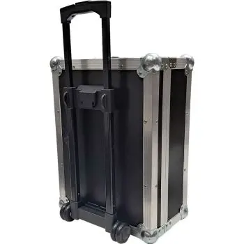 Walkasse WC-EUPHONIA-W-ESP Flight case Mezclador Alphatheta EUPHONIA (trolley y ruedas), Plata