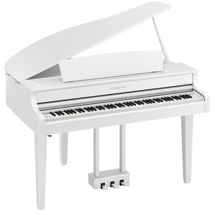 Yamaha CLP-865GP PWH Clavinova Piano Digital de Cola Blanco Pulido CLP-865GP PWH