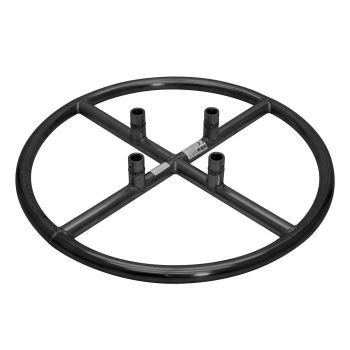 Alutruss quadlock 6082 crown 㘠1m negro
