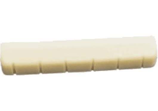 Yellow Parts Cejuela de hueso para guitarra clásica. Color blanco. 2-14\"x15/32\"x1/ ADIEZ1457