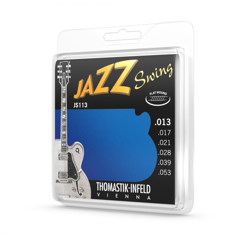 Thomastik Juego de cuerdas guitarra Jazz Swing Medium JS113 ACCOGIJS113