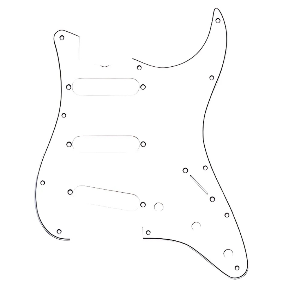 Jet Guitars Golpeador 3 Capas Guitars Stratocaster S/S/S PS300-WH Blanco 3105553