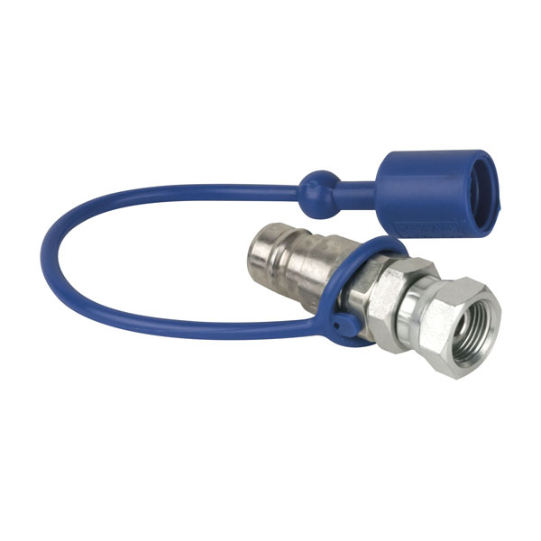 Showtec CO2 3/8 to Q-Lock Adaptador Macho CO2 3-8 Q-Lock Adapter Male