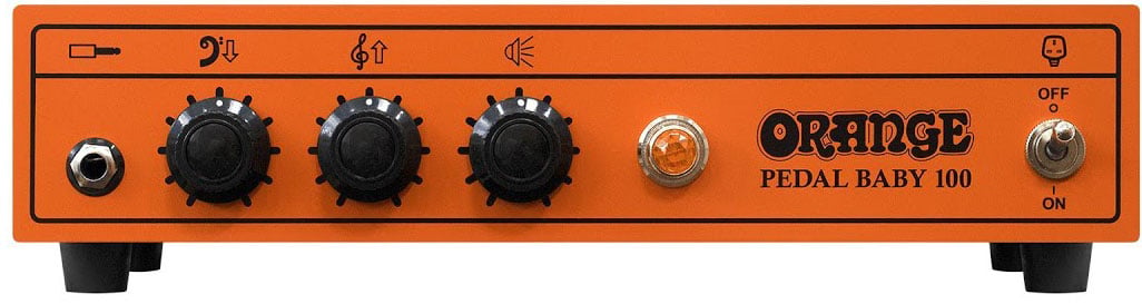 Orange Pedal Baby 100 Cabezal de Transistores para Guitarra Eléctrica Baby 100