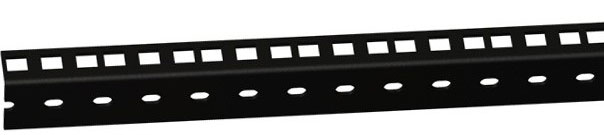 ADAM HALL 61535 B 6 Perfil de Rack de alta Resistencia negro 6 U 61535 B 6